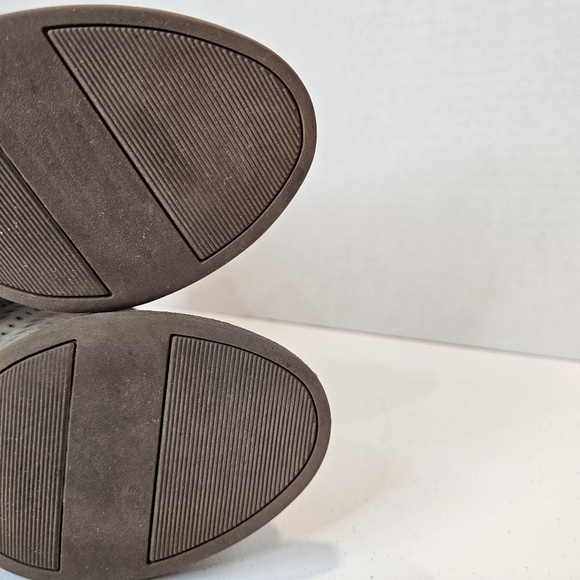 Toms Peep Toe Ankle Boots Women's Size 8 Taupe - Picture 13 of 14